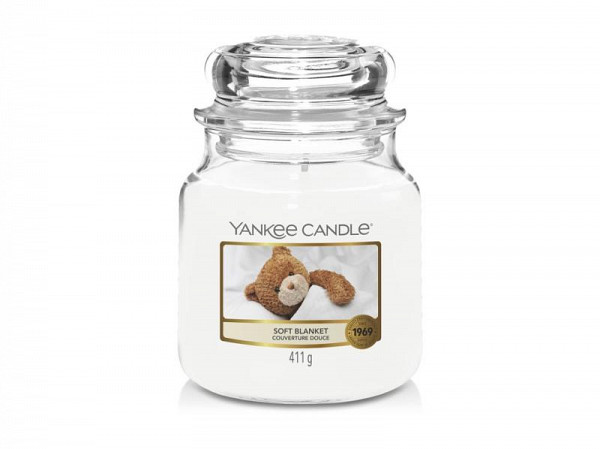 YANKEE CANDLE Soft Blanket svíčka 411g