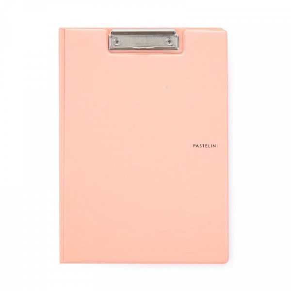 Dvojdeska A4 plast PASTELINI meruňková