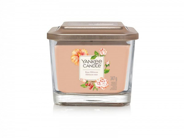 YANKEE CANDLE Rose Hibiscus svíčka 347g, 3 knoty