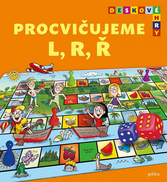Deskové hry - Procvičujeme L, R, Ř