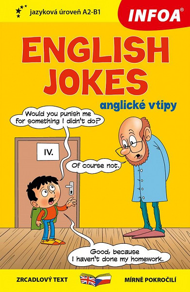 Anglické vtipy / English Jokes - Zrcadlová četba (A2-B1)