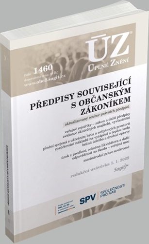 ÚZ č. 1599 - Předpisy související s občanským zákoníkem - veřejné rejstříky, evidence skutečných majitelů, mezinárodní právo soukromé, ...