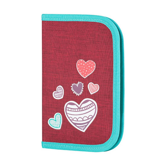 Školní penál klasik Srdce