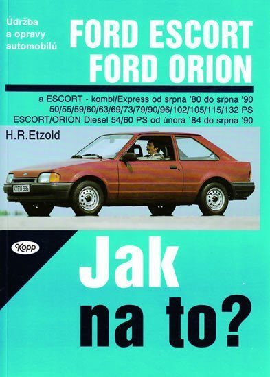 Ford Escort, Ford Orion od 8/80 do 8/90