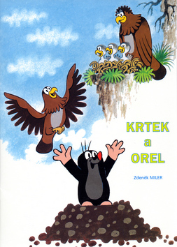 Krtek a orel - omalovánka