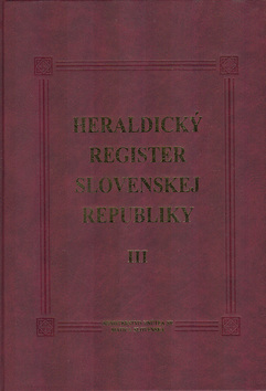 Heraldický register Slovenskej republiky III