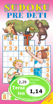 Sudoku pre deti červená