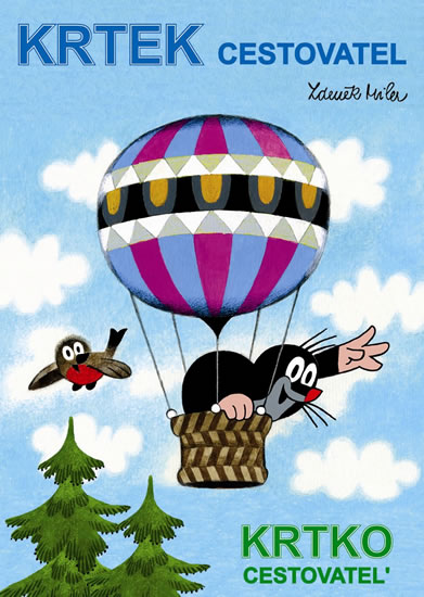 Krtek cestovatel - omalovánka A4