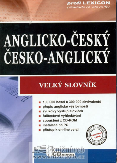 Anglicko-český, česko-anglický praktický slovník + CD-ROM