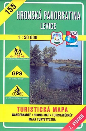 Hronská pahorkatina Levice 1:50 000