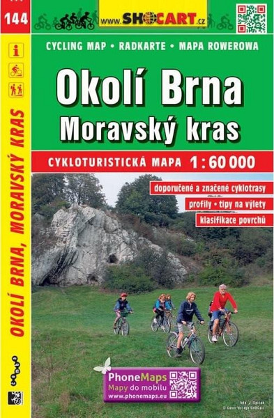 Okolí Brna, Moravský kras 1:60 000