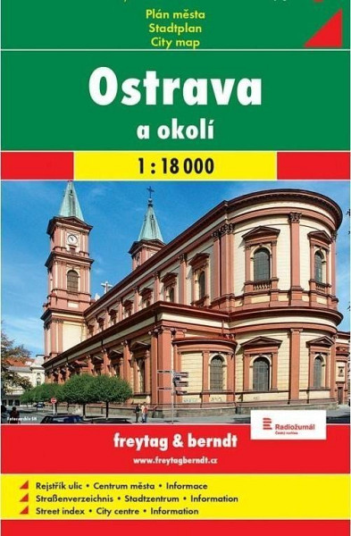 Ostrava a okolí 1:18 000