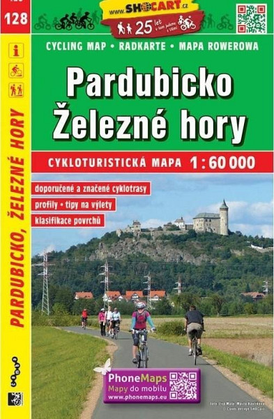 Pardubicko Železné hory 1:60 000