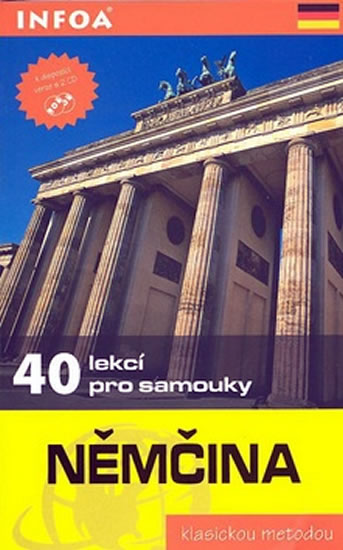 Němčina - 40 lekcí pro samouky - kniha + 2 CD