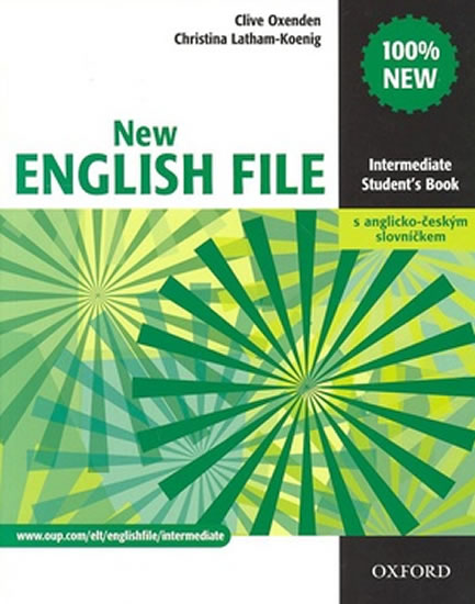New English file Intermediate Student´s book + Czech wordlist