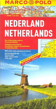 Nederland  Netherlands Niederlande Pays-Bas 1:300 000
