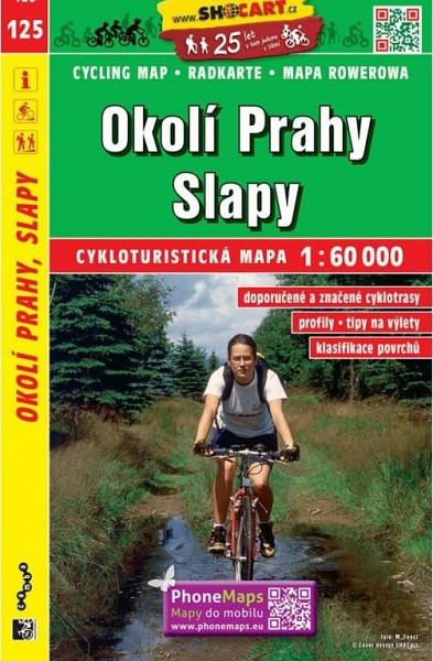 Okolí Prahy Slapy 1:60 000
