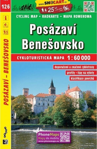 Posázaví, Benešovsko 1:60 000