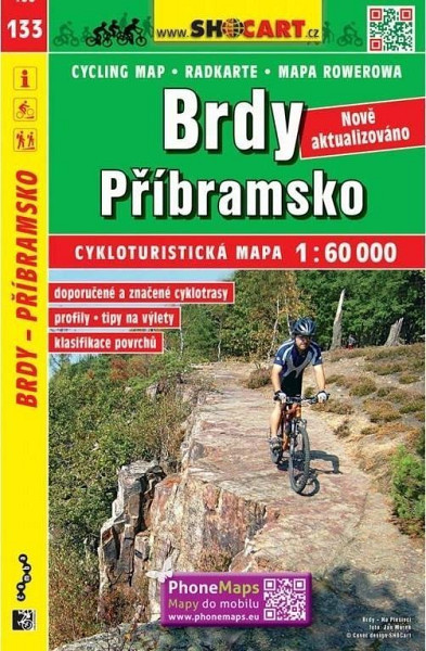 Brdy Příbramsko 1:60 000