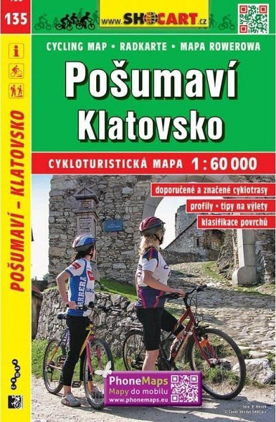Pošumaví, Klatovsko 1:60 000
