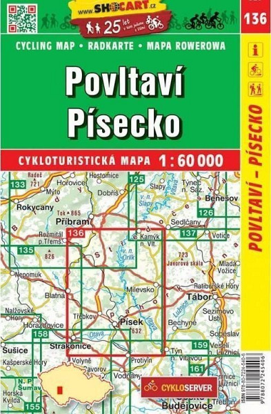 Povltaví, Písecko 1:60 000