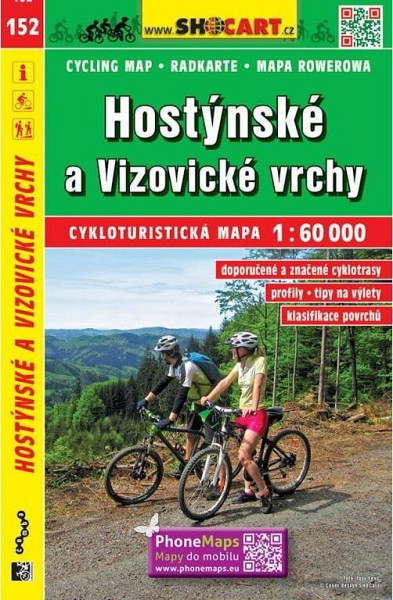 Hostýnskké a Vizovické vrchy 1:60 000