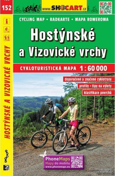 Hostýnské a Vizovické vrchy 1:60 000
