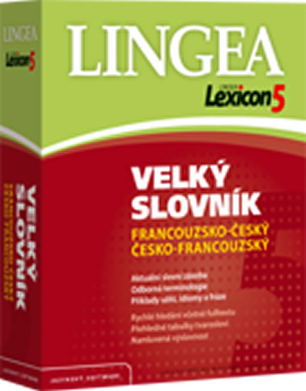 Lexicon5 Velký slovník francouzsko-český česko-francouzský