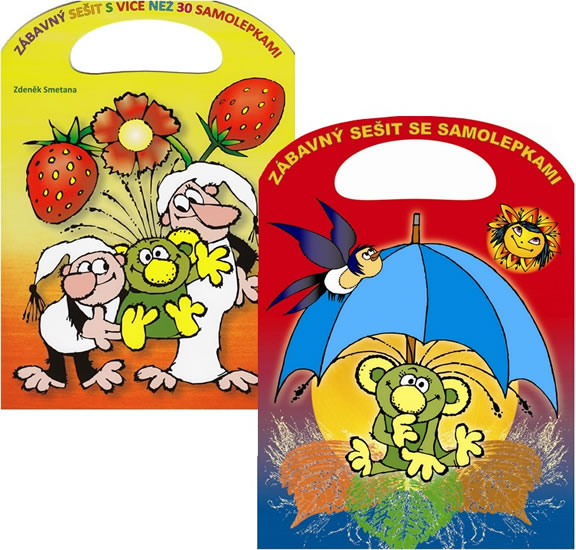 Rákosníček Zábavný sešit se samolepkami