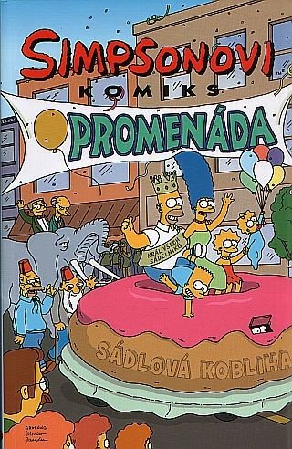 Simpsonovi komiks promenáda