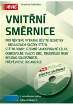 Vnitřní směrnice pro některé vybrané účetní jednotky + CD