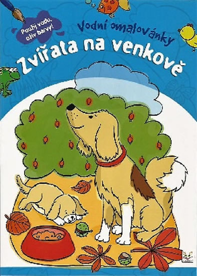 Zvířata na venkově Vodní omalovánky