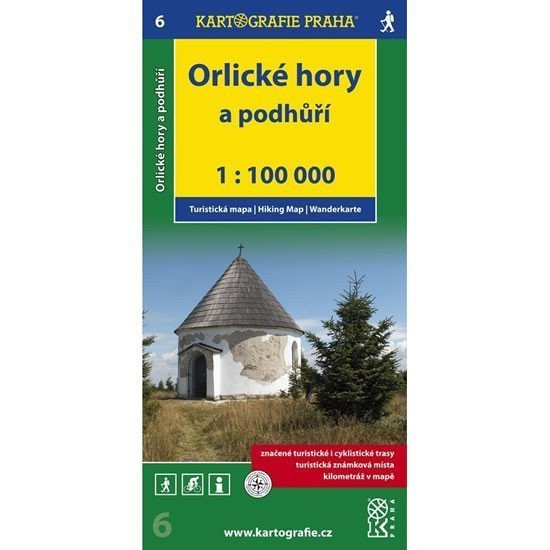 Orlické hory a podhůří 1:100 000