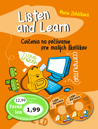 Listen and Learn Cvičenia na počúvanie pre malých školákov + 2 CD