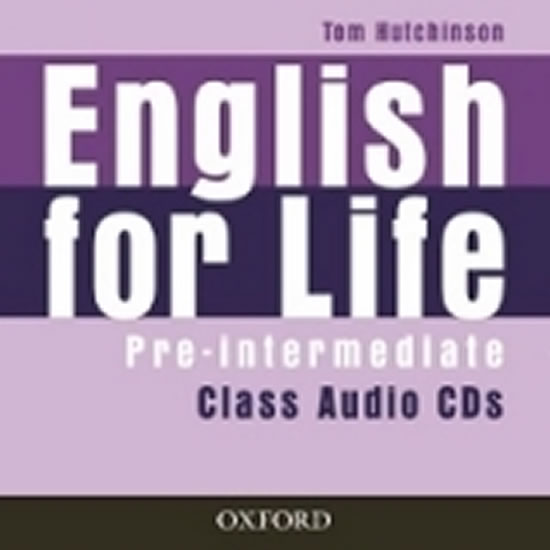 English for life Pre- intermediate Class audio CDs