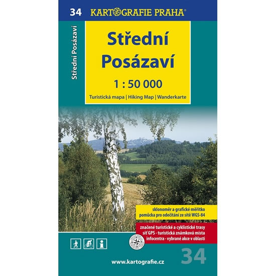 Střední Posázaví 1:50 000