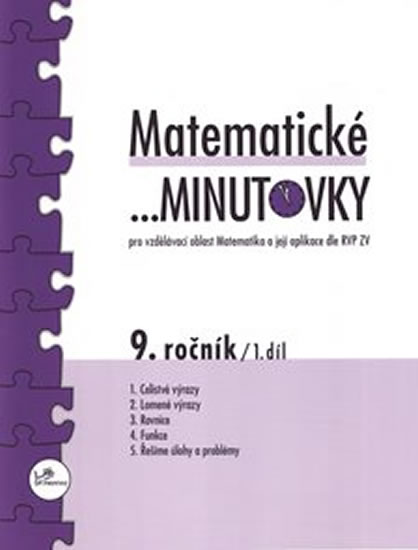 Matematické minutovky 9. ročník / 1. díl