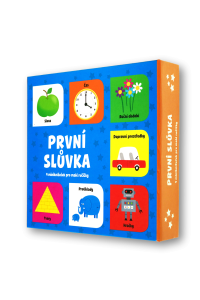 První slůvka 9 miniknížeček pro malé ručičky