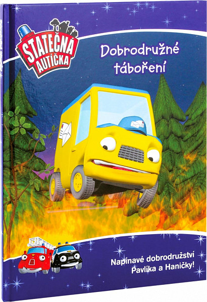 Dobrodružné táboření - kniha Statečná autíčka