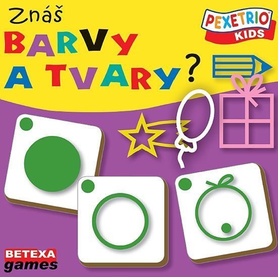 Pexetrio Kids Znáš barvy a tvary?