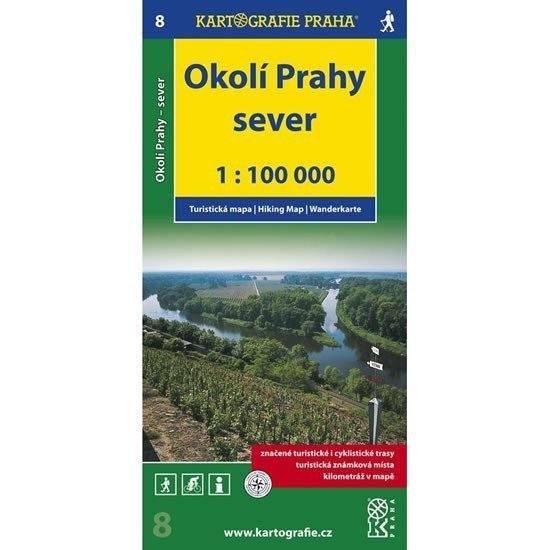 Okolí Prahy Sever 1:100 000
