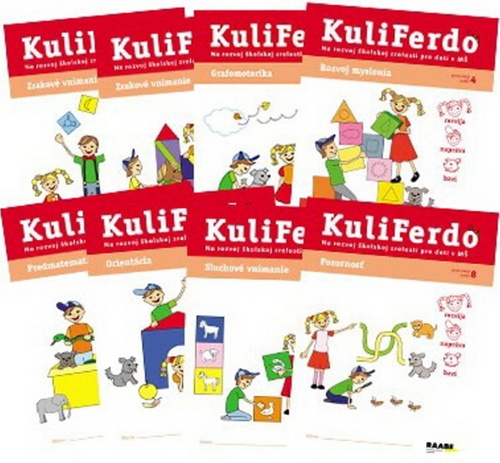 KuliFerdo 1,2,3,4,5,6,7,8 Na rozvoj školskej zrelosti pre deti v MŠ