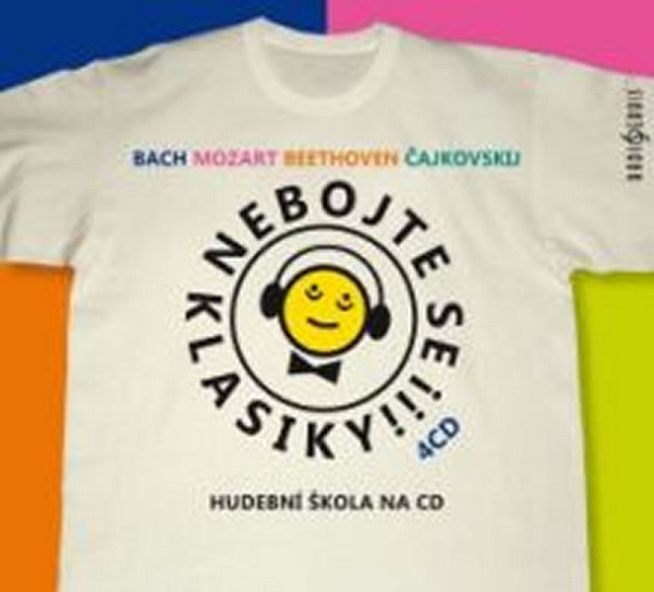 Nebojte se klasiky 5-8 komplet světoví skladatelé Johann Sebastian Bach, Wolfgang Amadeus Mozart, Ludwig van Beethoven, Petr Iljič Čajkovskij - 4CD