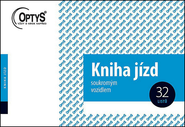 Kniha jízd soukromého vozidla, A6, 32 listů