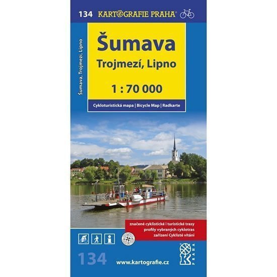 Šumava Trojmezí, Lipno 1:70 000