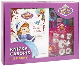 Sofie První - knížka Zimní příběh, časopis + 2 dárky