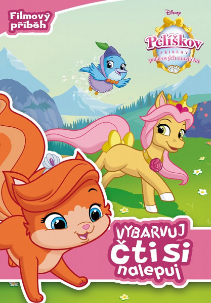Pelíškov - Příběhy palácových mazlíčků - Vybarvuj, čti si, nalepuj