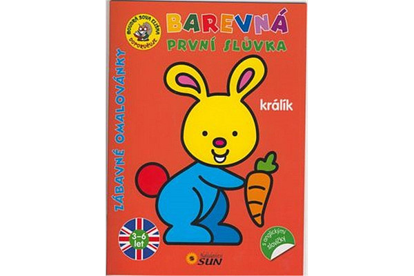 Barevná první slůvka Králík