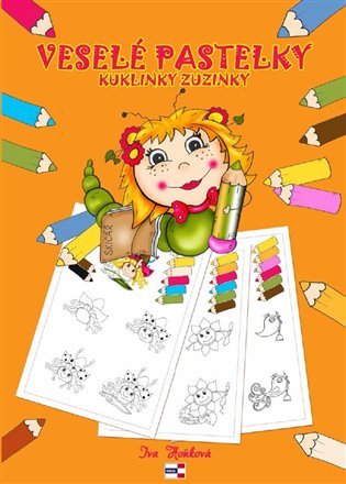 Veselé pastelky kuklinky Zuzinky