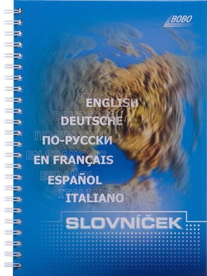 Slovníček s boční vazbou A5